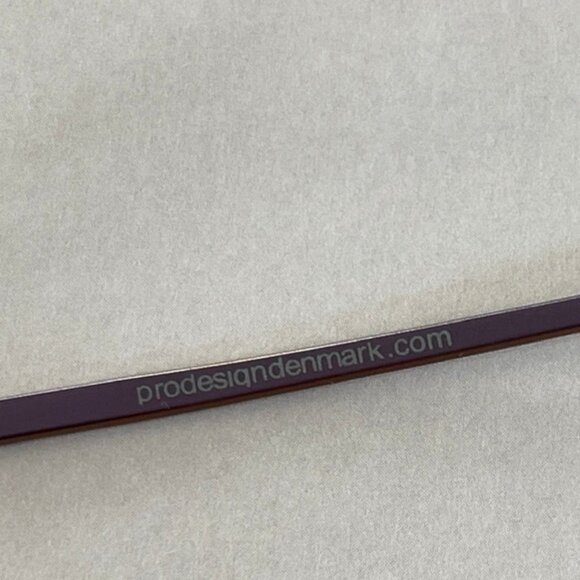 PRO DESIGN DENMARK Brown & Purple Titanium Frames: 1326 c.4531 47/15: Brand New - Picture 11 of 12